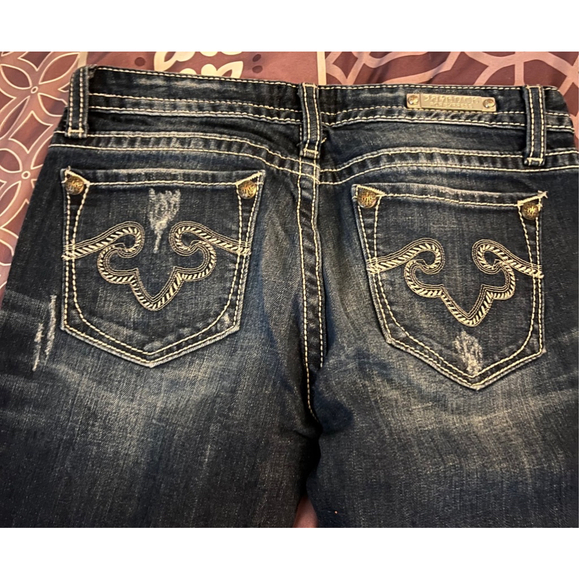 Rerock Express boot cut womens jeans - Picture 3 of 5